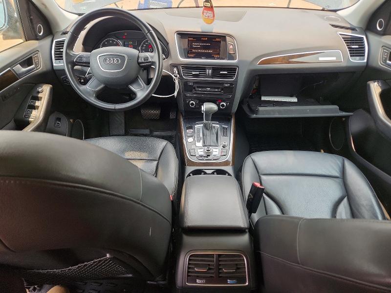 2014 Audi Q5 VIN WA1LFAFPXEA067335 COPART salvage auction — FRONT END, Co - Dis/Dlr/Exp Only Clean Title (P), sold $400 on 2026-07-13 (photo 8)