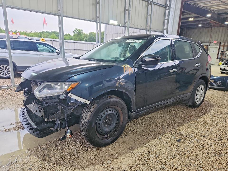 2015 Nissan Rogue VIN KNMAT2MV3FP515880 COPART salvage auction — HAIL, Mo - Salvage Certificate Of Title (P), sold $575 on 2026-07-29 (photo 1)