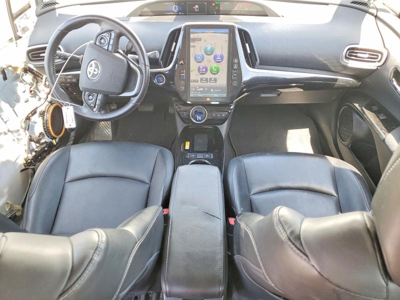 2021 Toyota Prius VIN JTDKAMFPXM3172655 COPART salvage auction — FRONT END, Ca - Salvage Certificate, sold $8,200 on 2026-07-22 (photo 8)