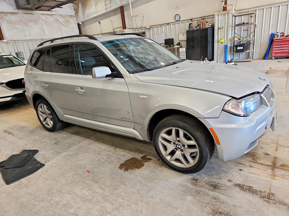 2009 BMW X3 VIN WBXPC93409WJ29166 COPART salvage auction — FRONT END, WI - JUNKED VEHICLE BILL OF SALE, sold $350 on 2026-07-15 (photo 4)