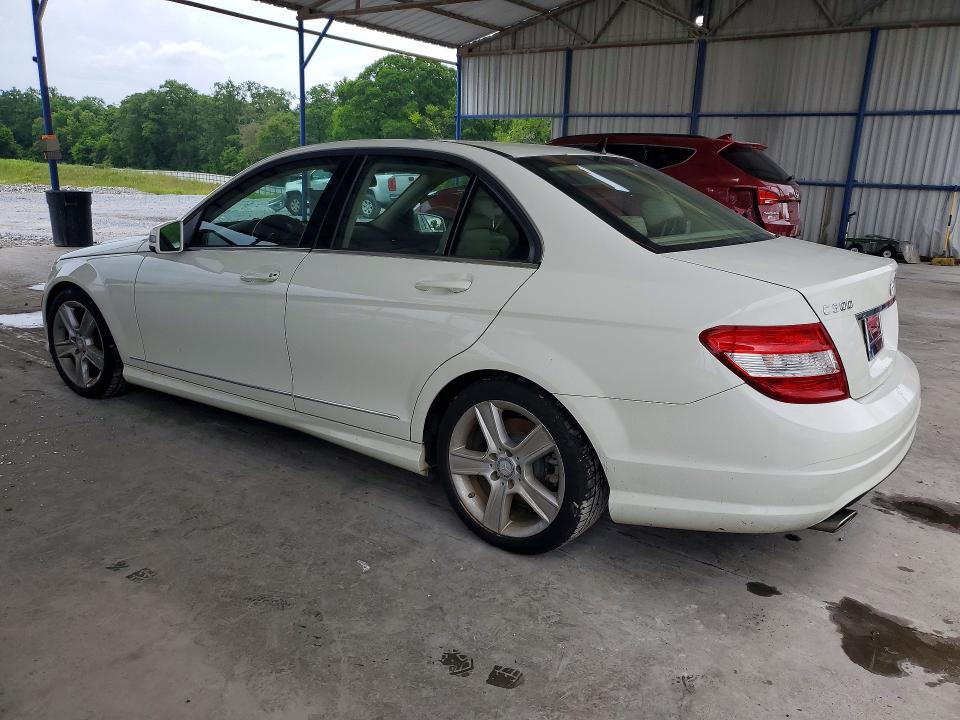 2011 Mercedes-benz C-klasse VIN WDDGF5EB5BR138044 COPART salvage auction — WATER/FLOOD, Ga - Cert Of Title-Flood Salvage, sold $1,450 on 2026-07-30 (photo 2)