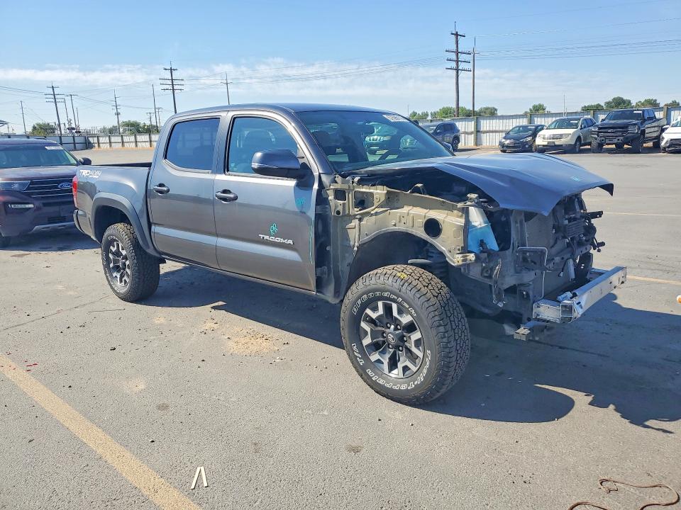 2017 Toyota Tacoma VIN 3TMCZ5ANXHM113036 COPART salvage auction — FRONT END, ID - SALVAGE CERTIFICATE OF TITLE, sold $12,800 on 2026-07-02 (photo 4)