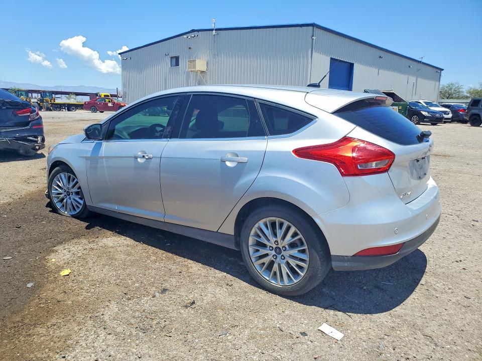 2018 Ford Focus VIN 1FADP3N23JL278826 COPART salvage auction — UNDERCARRIAGE, Az - Certificate Of Title, sold $1,000 on 2026-07-31 (photo 2)