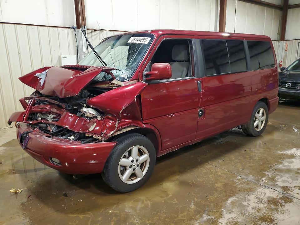 2003 Volkswagen Eurovan VIN WV2MB47043H025192 COPART salvage auction — FRONT END, PA - CERTIFICATE OF SALVAGE, sold $900 on 2026-07-28 (photo 1)