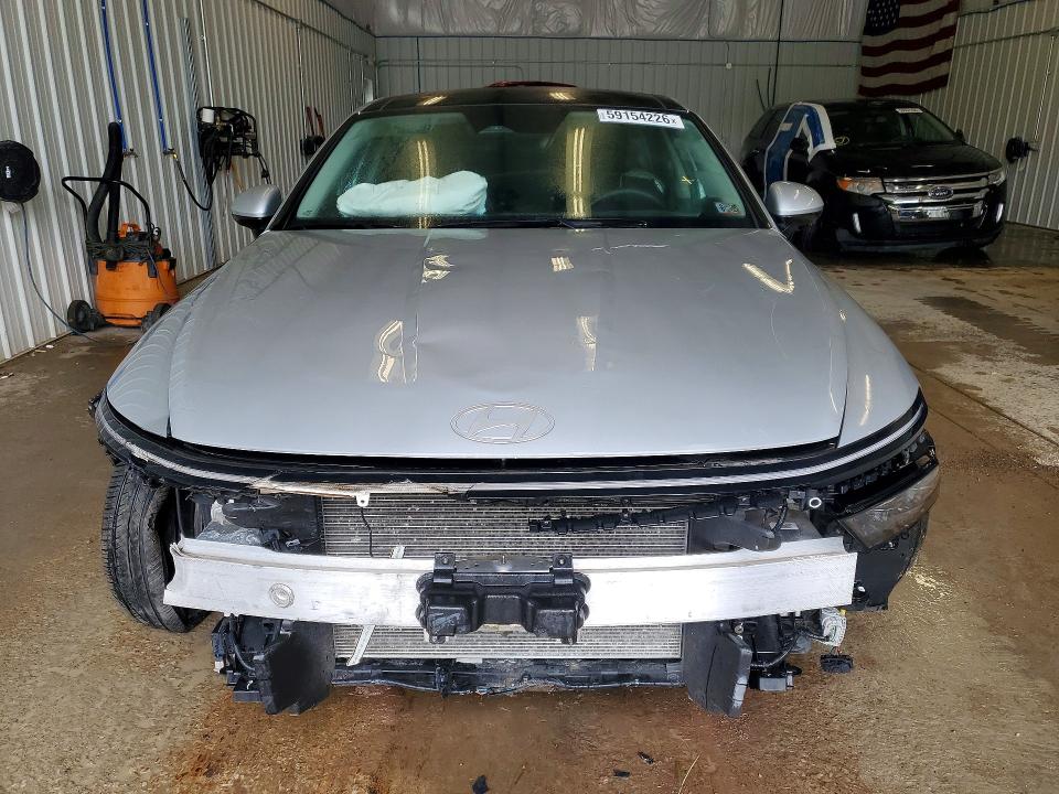 2024 Hyundai Sonata VIN KMHL14JAXRA393307 COPART salvage auction — FRONT END, Pa - Cert Of Title (P), sold $7,700 on 2026-07-29 (photo 5)