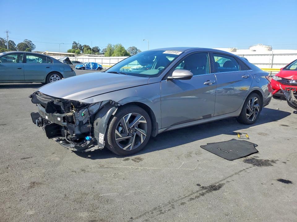 2024 Hyundai VIN KMHLS4DG5RU691257 COPART salvage auction — FRONT END, Ca - Salvage Certificate, sold $7,400 on 2026-07-15 (photo 1)