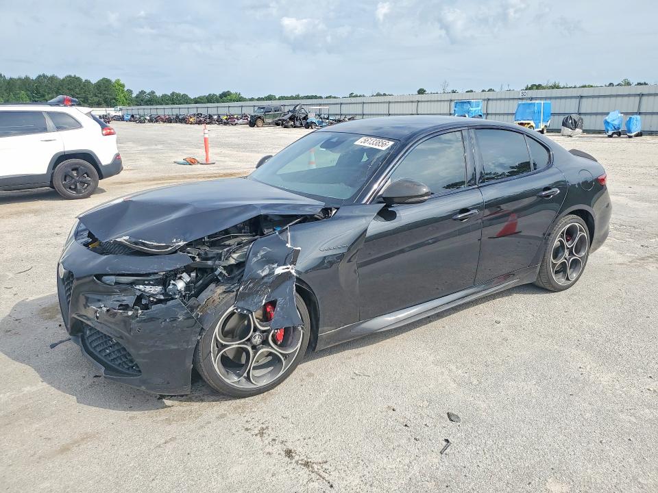 2021 Alfa romeo Giulia VIN ZARFANBN8M7644894 COPART salvage auction — FRONT END, Sc - Cert Of Title-Salvage, sold $9,500 on 2026-07-20 (photo 1)