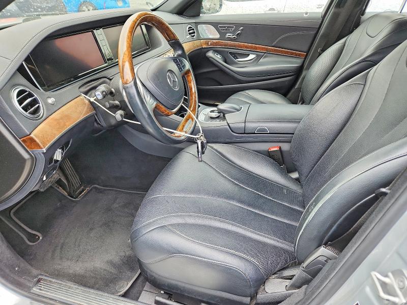 2014 Mercedes-benz S class VIN WDDUG8CB1EA026025 COPART salvage auction — FRONT END, Ga - Cert Of Title-Salvage, sold $8,500 on 2026-07-09 (photo 7)