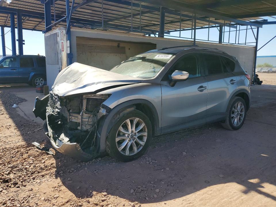 2015 Mazda Cx-5 VIN JM3KE2DY4F0493932 COPART salvage auction — FRONT END, Az - Cert Of Title - Salvage, sold $675 on 2026-07-09 (photo 1)