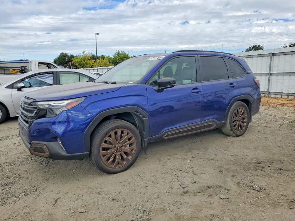 2025 Subaru Forester VIN JF2SLDHC3SH579349 COPART salvage auction — MECHANICAL, Ca - Salvage Certificate, sold $4,100 on 2026-07-28 (photo 1)