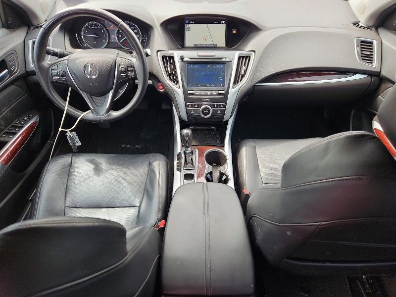 2017 Acura Tlx VIN 19UUB1F51HA010466 COPART salvage auction — FRONT END, Tx - Salvage Vehicle Title, sold $2,550 on 2026-07-02 (photo 8)