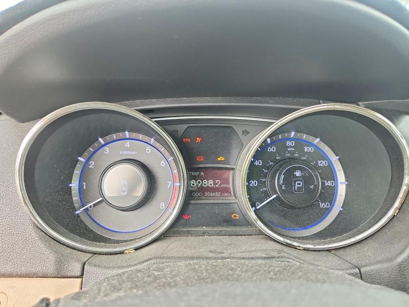 2011 Hyundai Sonata VIN 5NPEC4AC5BH154951 COPART salvage auction — FRONT END, Tx - Certificate Of Title (P), sold $450 on 2026-07-02 (photo 9)