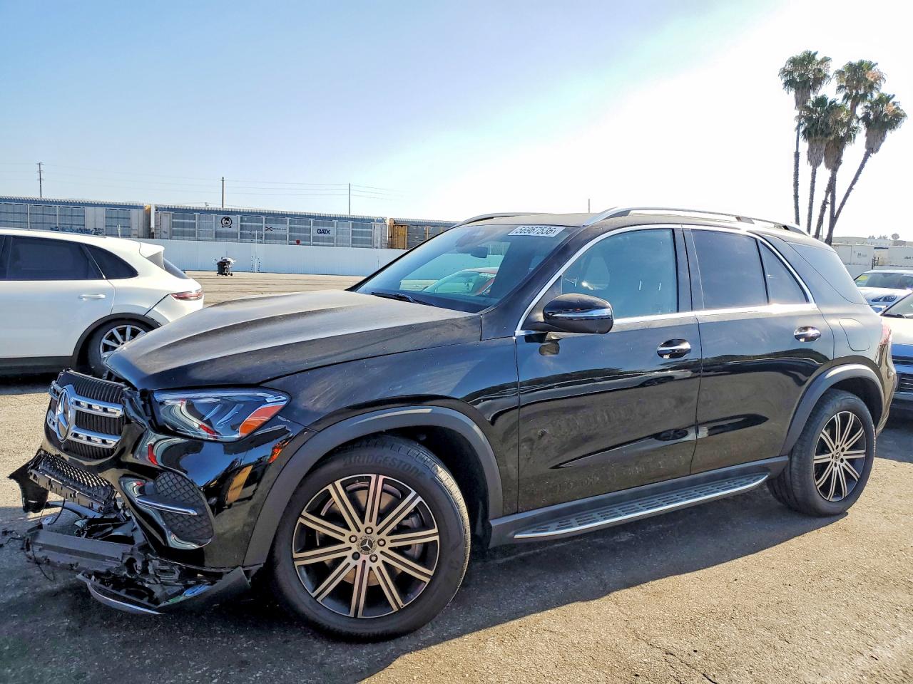 2025 Mercedes-Benz GLE-Class VIN 4JGFB4GB9SB347946 COPART salvage auction — Front End, CA - SALVAGE CERTIFICATE, sold $25,000 on 2026-07-10 (photo 1)
