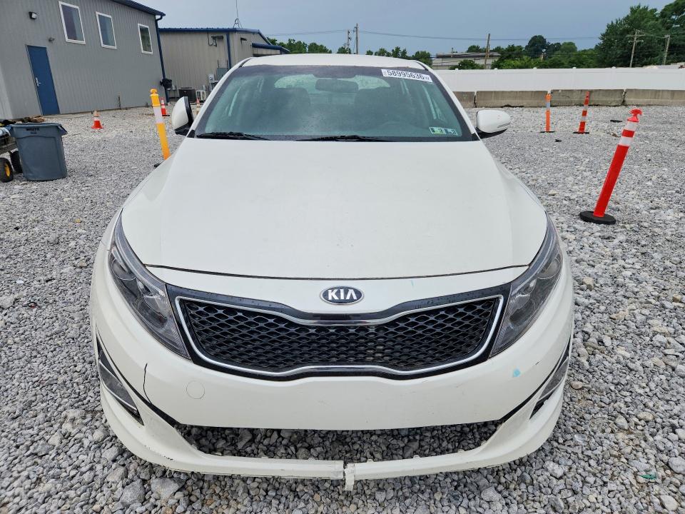 2015 Kia Optima VIN KNAGM4A75F5593529 COPART salvage auction — REAR END, OH - CERTIFICATE OF TITLE, sold $400 on 2026-07-24 (photo 5)