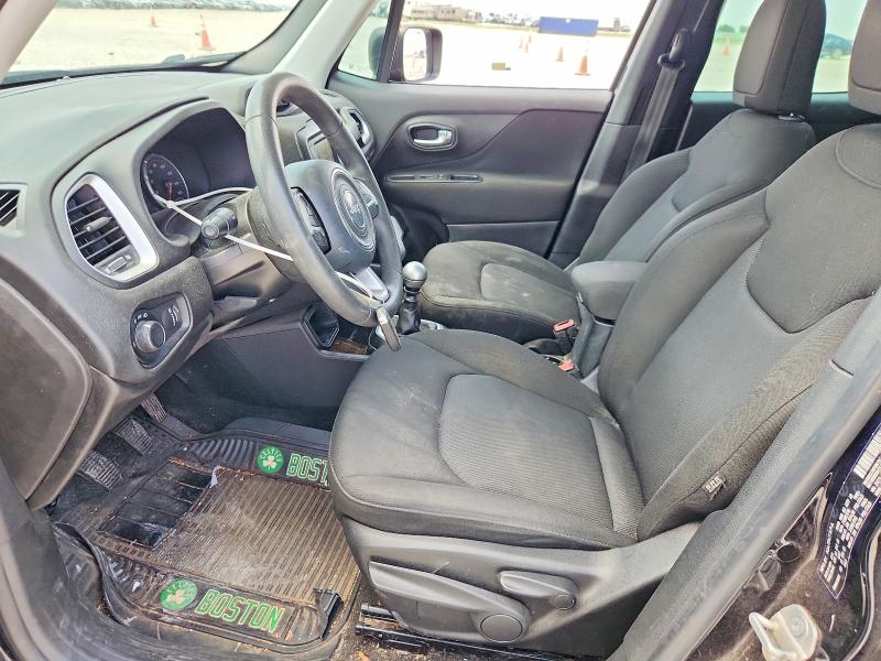 2018 Jeep Renegade VIN ZACCJAAHXJPH06487 COPART salvage auction — REAR END, Tx - Salvage Vehicle Title, sold $1,850 on 2026-07-23 (photo 7)