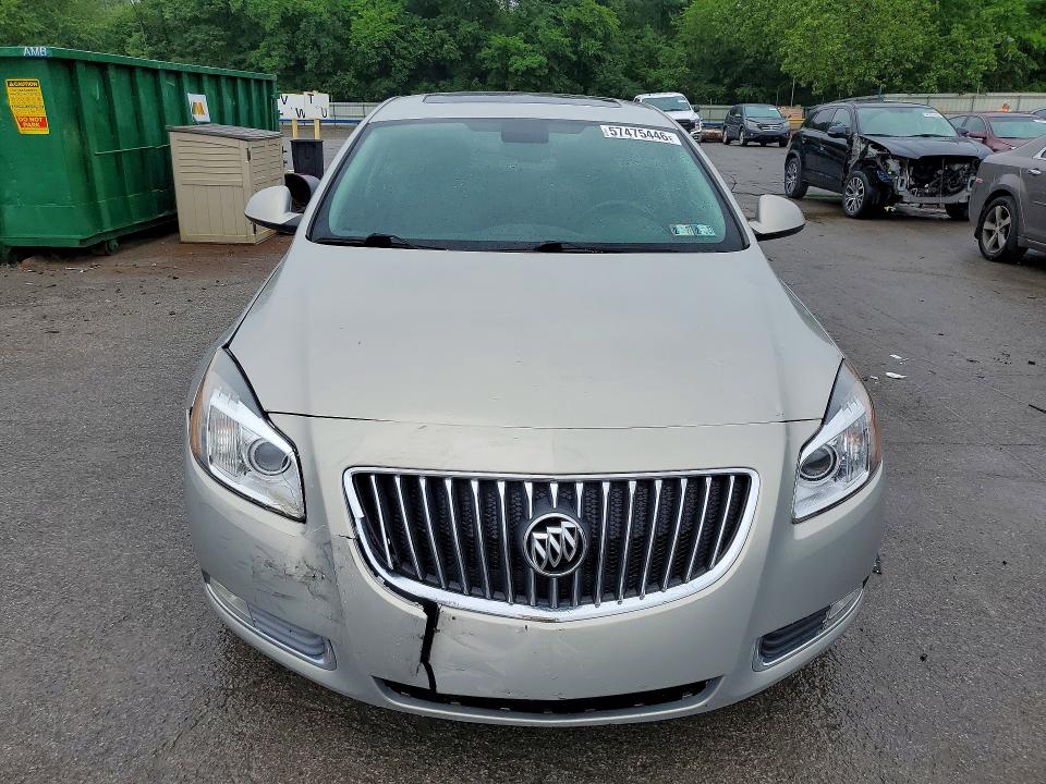 2011 Buick Regal VIN W04G05GVXB1119324 COPART salvage auction — FRONT END, Pa - Certificate Of Salvage, sold $725 on 2026-07-16 (photo 5)