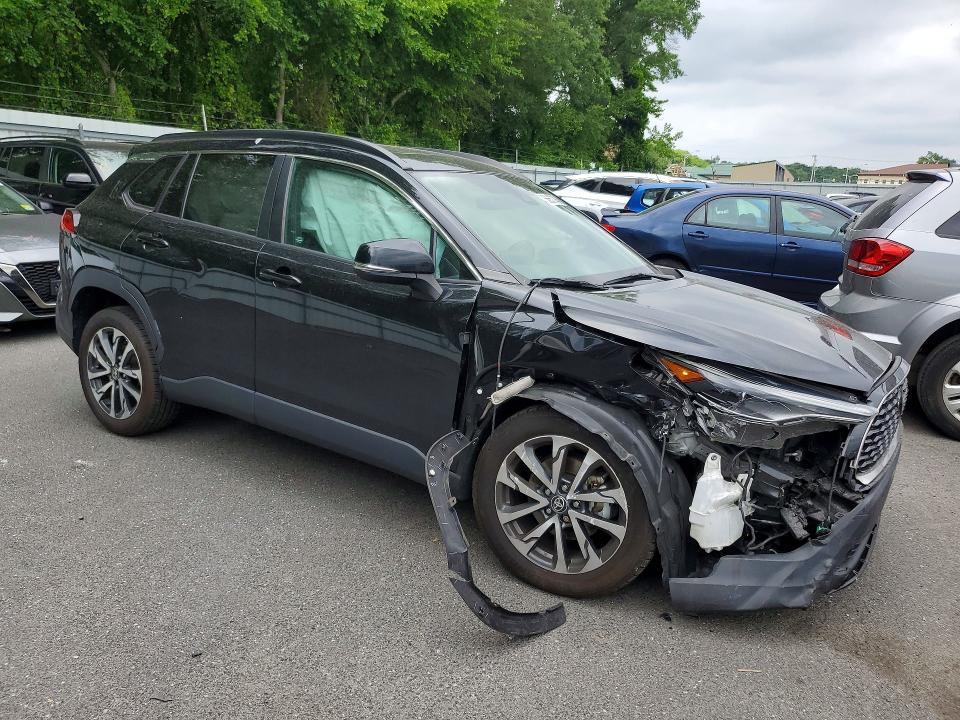 2022 Toyota VIN 7MUDAABG1NV011453 COPART salvage auction — FRONT END, Nj - Cert Of Title-Salvage, sold $3,750 on 2026-07-23 (photo 4)