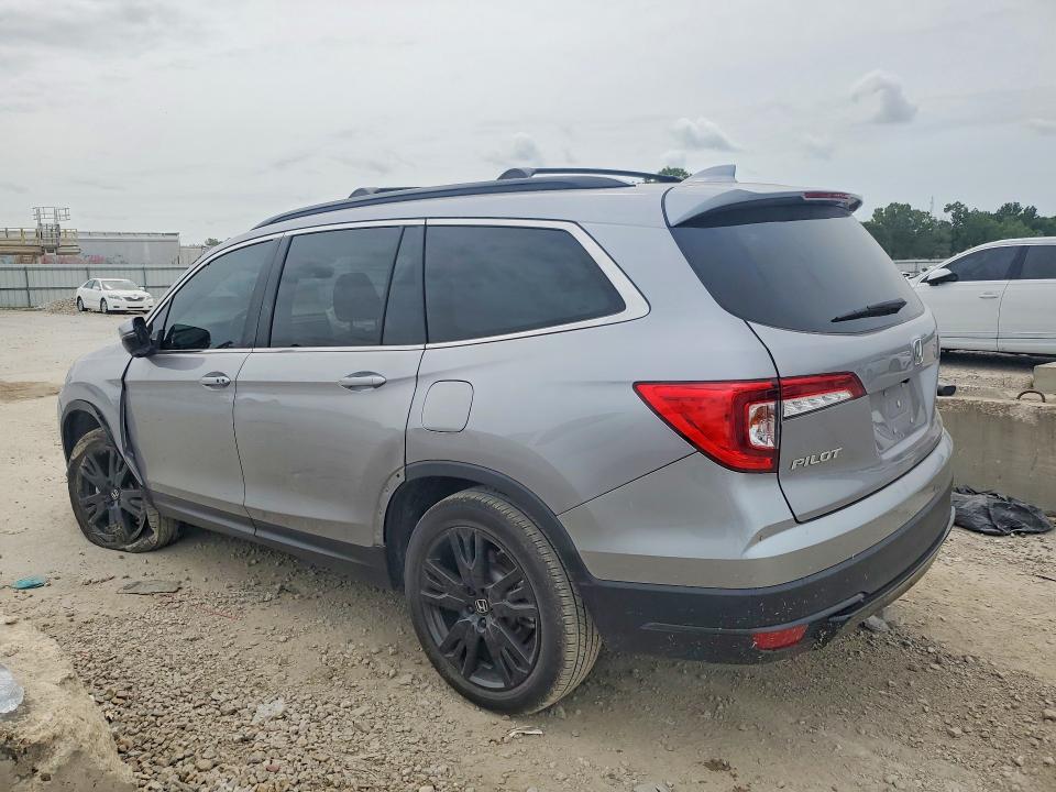 2021 Honda Pilot VIN 5FNYF5H24MB032283 COPART salvage auction — UNDERCARRIAGE, Mo - Salvage Certificate Of Title, sold $7,000 on 2026-07-28 (photo 2)