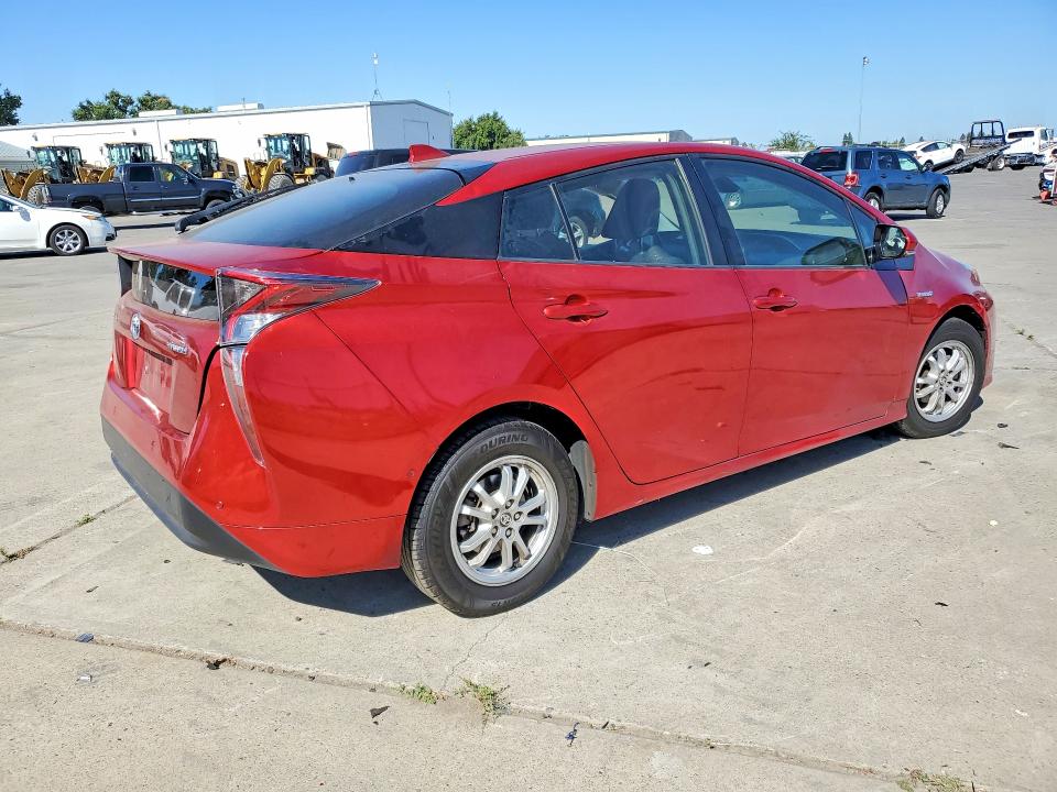 2018 Toyota Prius VIN JTDKBRFU8J3074588 COPART salvage auction — SIDE, Ca - Salvage Certificate, sold $3,450 on 2026-07-20 (photo 3)