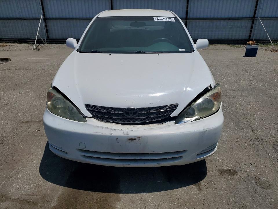 2002 Toyota Camry VIN JTDBE32KX20008152 COPART salvage auction — FRONT END, Ca - Salvage Certificate, sold $225 on 2026-07-31 (photo 5)