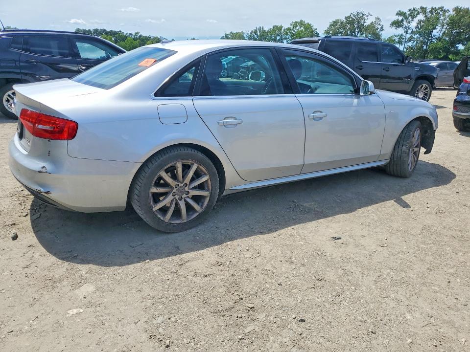 2014 Audi A4 VIN WAUBFAFL2EN030512 COPART salvage auction — FRONT END, Va - Cert Of Title - Salvage, sold $550 on 2026-07-28 (photo 3)