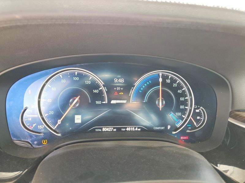 2018 BMW VIN WBAJA9C56JB249337 COPART salvage auction — FRONT END, Tx - Salvage Vehicle Title, sold $7,200 on 2026-07-17 (photo 9)