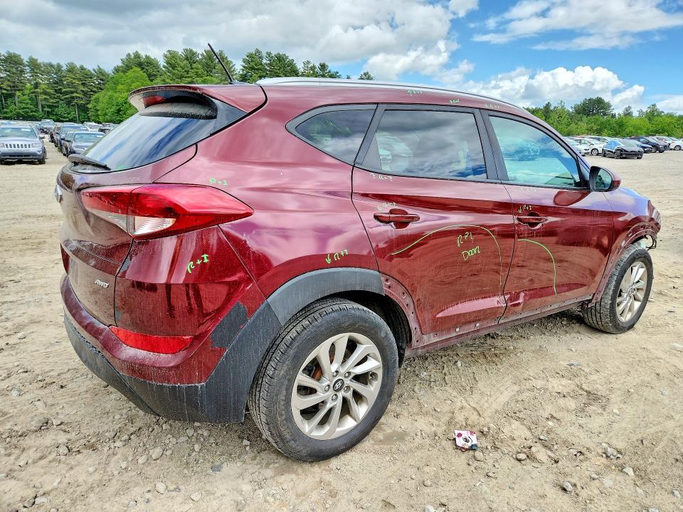 2017 Hyundai VIN KM8J3CA49HU502147 COPART salvage auction — FRONT END, Ma - Cert Of Title-Salvage, sold $2,350 on 2026-07-20 (photo 3)