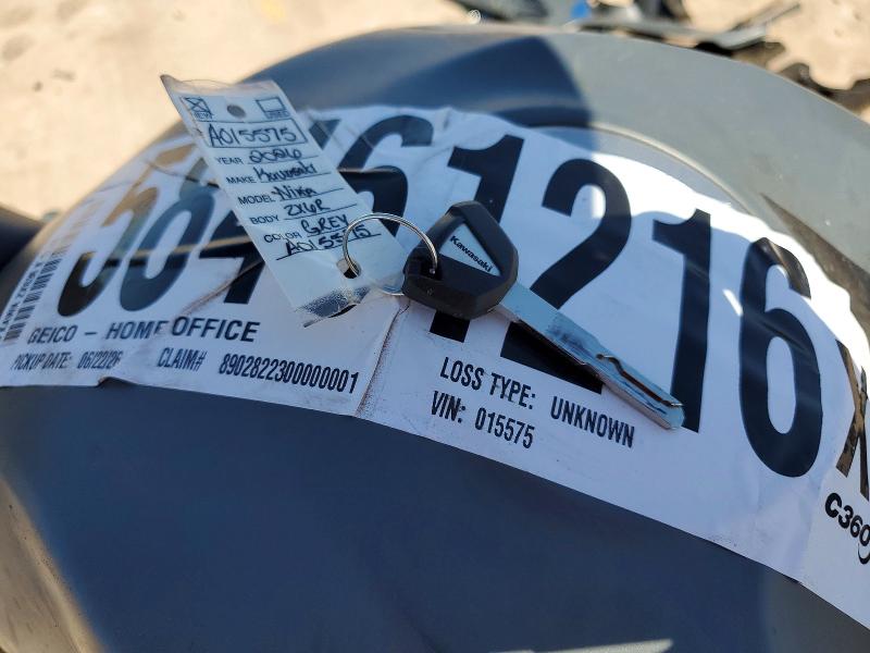 2026 Kawasaki VIN JKBZXJK1XTA015575 COPART salvage auction — FRONT END, AZ - CERT OF TITLE - SALVAGE, sold $350 on 2026-07-30 (photo 8)