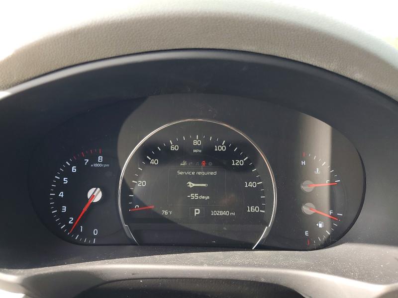 2016 Kia VIN 5XYPK4A50GG022885 COPART salvage auction — FRONT END, Ga - Cert Of Title-Salvage, sold $3,600 on 2026-07-29 (photo 9)