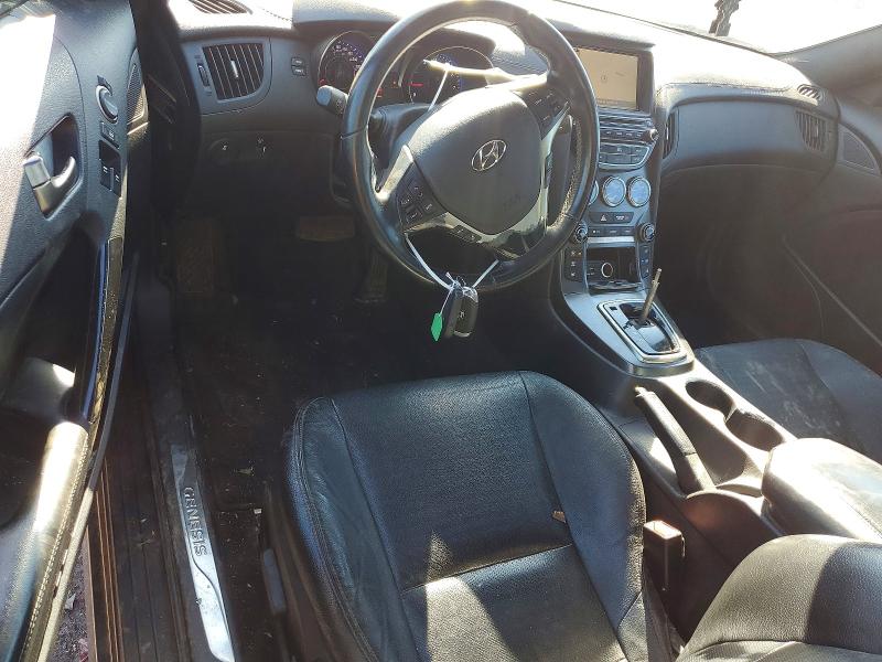 2015 Hyundai Genesis VIN KMHHU6KJ3FU127435 COPART salvage auction — REAR END, On - Permit Irrepairable, sold $925 on 2026-07-09 (photo 8)