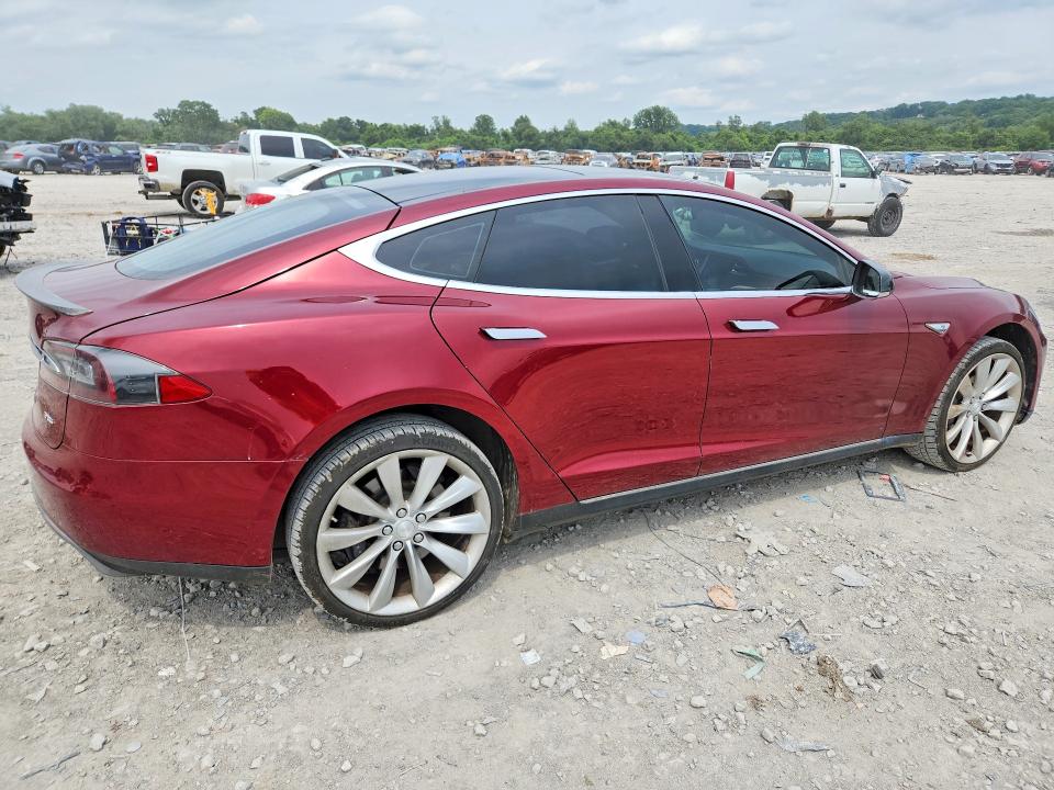 2012 Tesla Model s VIN 5YJSA1DP6CFS00227 COPART salvage auction — HAIL, Wv - Salvage Certificate, sold $3,400 on 2026-07-27 (photo 3)