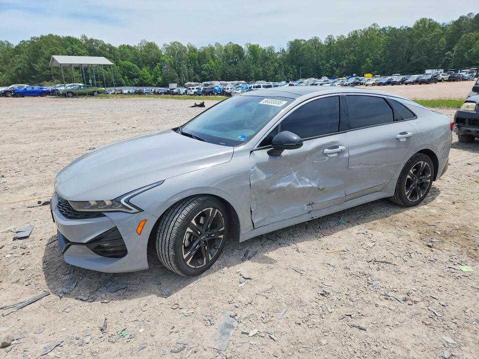 2022 Kia K5 VIN 5XXG64J29NG113813 COPART salvage auction — SIDE, Va - Cert Of Title - Salvage, sold $5,800 on 2026-07-13 (photo 1)