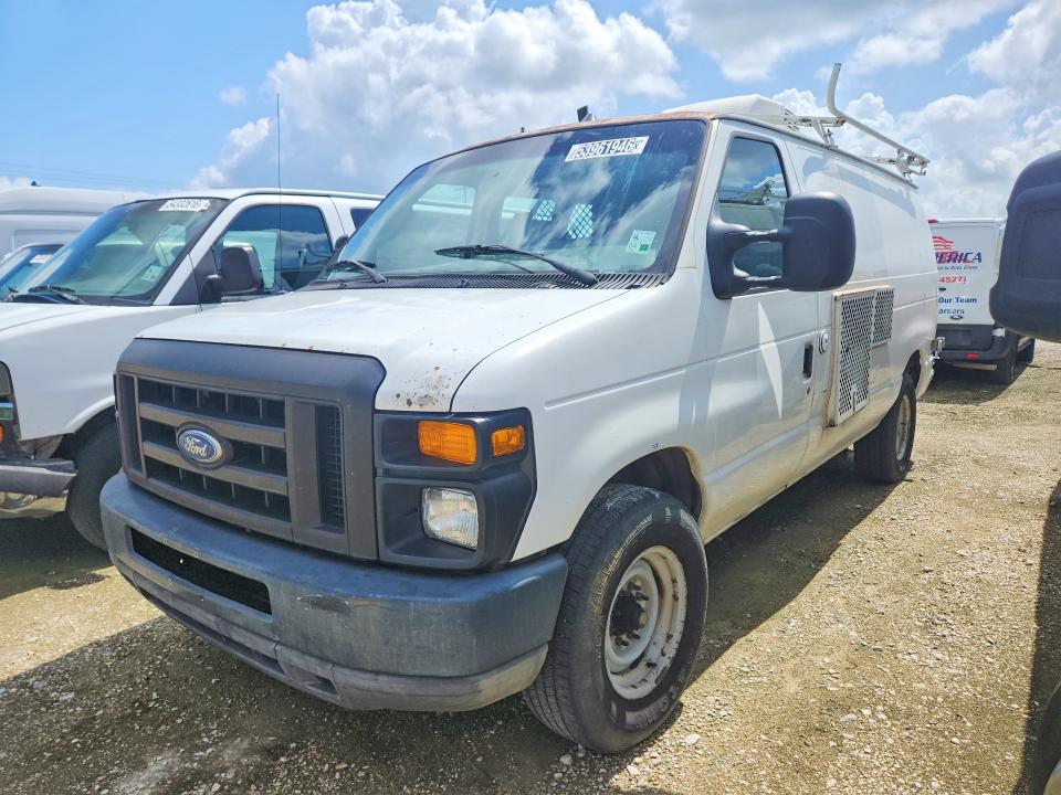 2008 Ford Econoline e350 VIN 1FTSE34L58DA26842 COPART salvage auction — MINOR DENT/SCRATCHES, LA - CERTIFICATE OF TITLE, sold $475 on 2026-07-09 (photo 1)