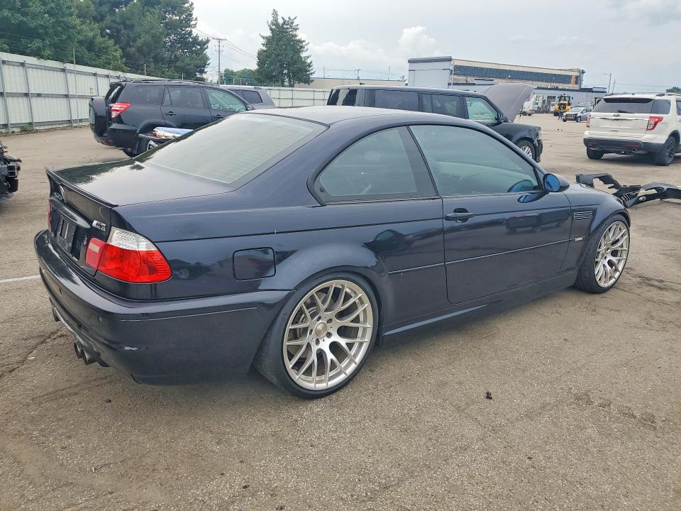 2003 BMW M3 VIN WBSBL93493JR23880 COPART salvage auction — FRONT END, OH - CERT OF TITLE-SALVAGE, sold $2,700 on 2026-07-08 (photo 3)
