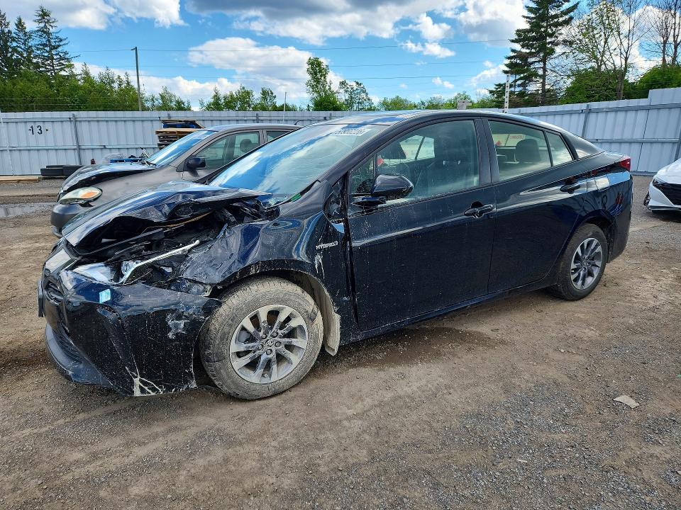 2019 Toyota Prius VIN JTDKARFU3K3086054 COPART salvage auction — FRONT END, On - Permit Salvage, sold $5,200 on 2026-07-14 (photo 1)