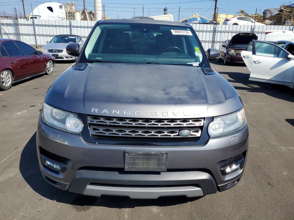 2014 Land rover RANGE ROVER VIN SALWG2WF9EA381547 COPART salvage auction — FRONT END, Ca - Dis/Dlr/Exp Only Clean Title, sold $2,150 on 2026-07-14 (photo 5)