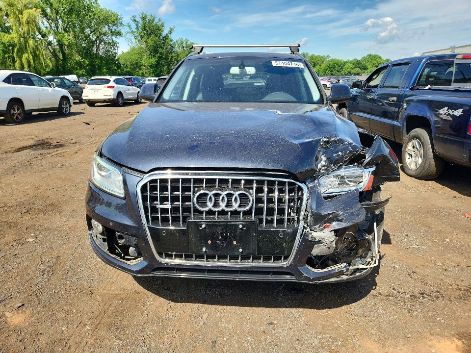 2013 Audi Q5 VIN WA1LFAFP8DA095052 COPART salvage auction — FRONT END, Ct - Cert Of Title-Salvage, sold $1,100 on 2026-07-17 (photo 5)