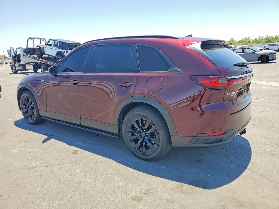 2025 Mazda Cx-90 VIN JM3KKCHD5S1256098 COPART salvage auction — SIDE, CA - SALVAGE CERTIFICATE, sold $14,000 on 2026-08-20 (photo 2)