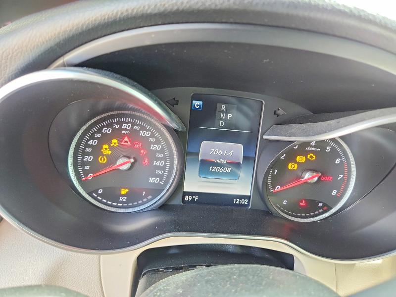 2018 Mercedes-benz Glc VIN WDC0G4JB6JV057630 COPART salvage auction — FRONT END, FL - CERT OF TITLE SLVG REBUILDABLE, sold $275 on 2026-07-23 (photo 9)