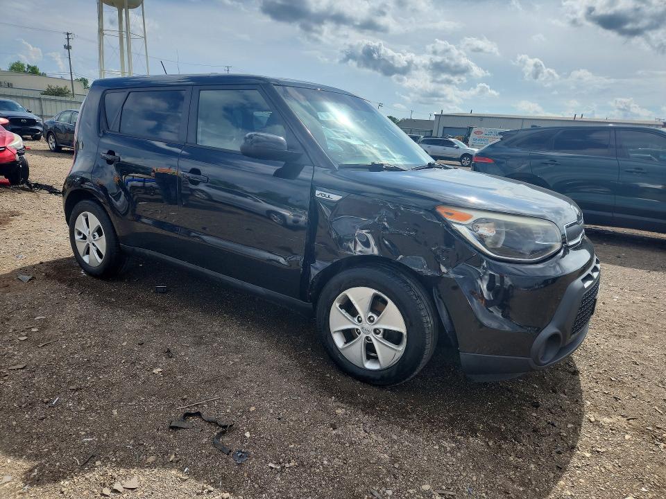 2016 Kia Soul VIN KNDJN2A2XG7248517 COPART salvage auction — FRONT END, Il - Salvage Certificate, sold $850 on 2026-07-31 (photo 4)