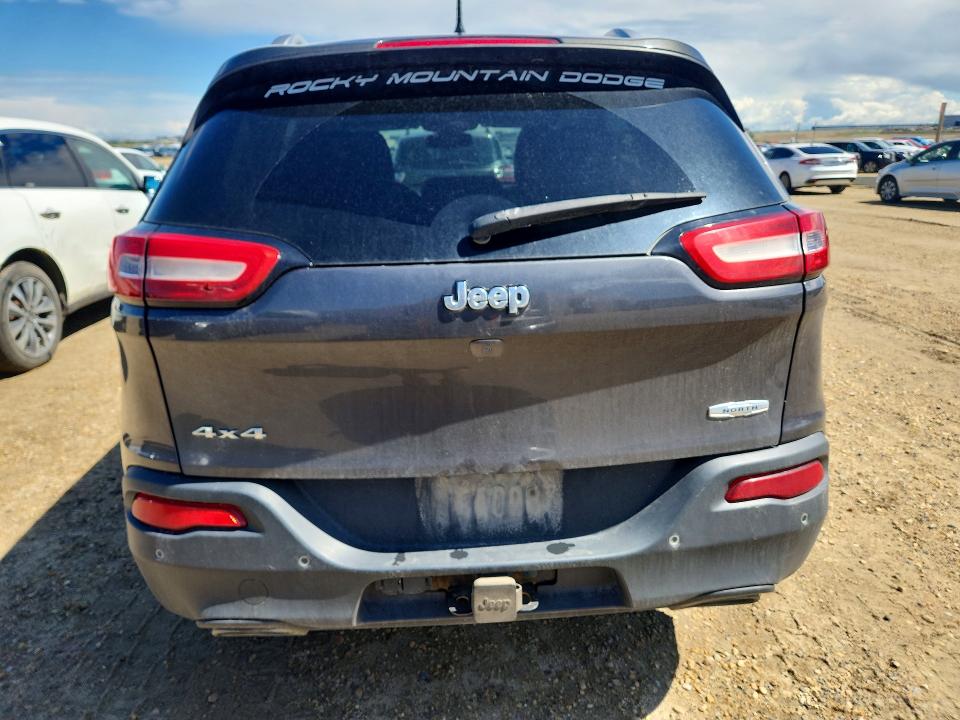 2017 Jeep Cherokee VIN 1C4PJMCS9HW521601 COPART salvage auction — FRONT END, Ab - Bos - Salvage, sold $1,000 on 2026-07-02 (photo 6)