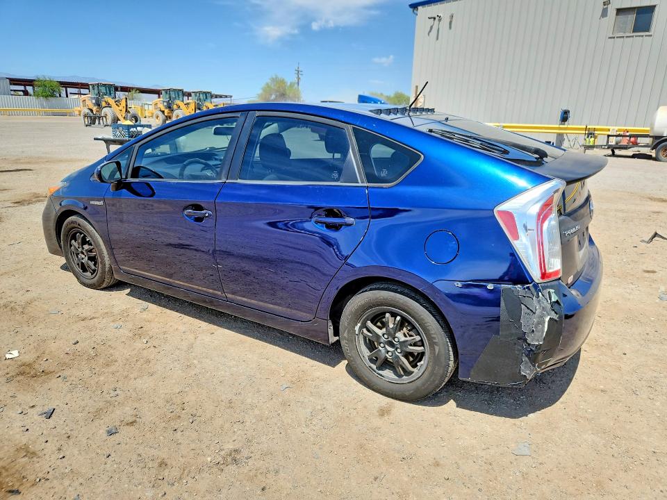 2012 Toyota Prius VIN JTDKN3DU7C1561514 COPART salvage auction — REAR END, Az - Cert Of Title-Restored Salvage, sold $550 on 2026-07-17 (photo 2)