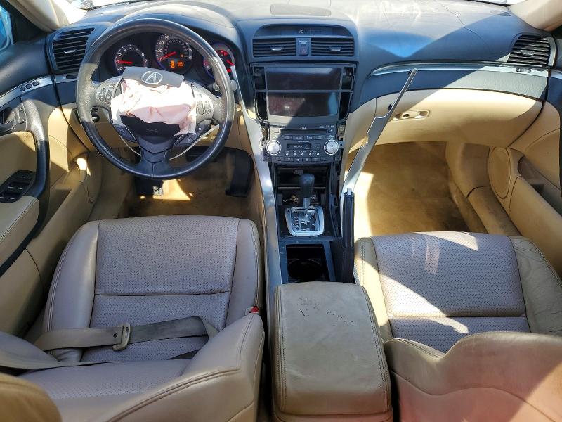 2008 Acura Tl VIN 19UUA66278A033823 COPART salvage auction — FRONT END, Pa - Cert Of Salvage-W=Flood Veh, sold $1,000 on 2026-07-06 (photo 8)