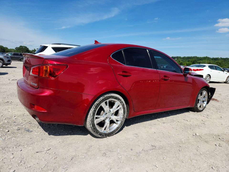 2010 Lexus Is VIN JTHBF5C24A5113454 COPART salvage auction — FRONT END, Il - Salvage Certificate, sold $300 on 2026-07-27 (photo 3)