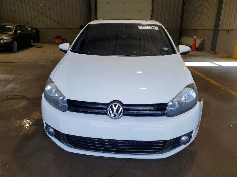 2011 Volkswagen Golf VIN WVWDM7AJ6BW230213 COPART salvage auction — FRONT END, Pa - Certificate Of Salvage, sold $1,950 on 2026-07-22 (photo 5)