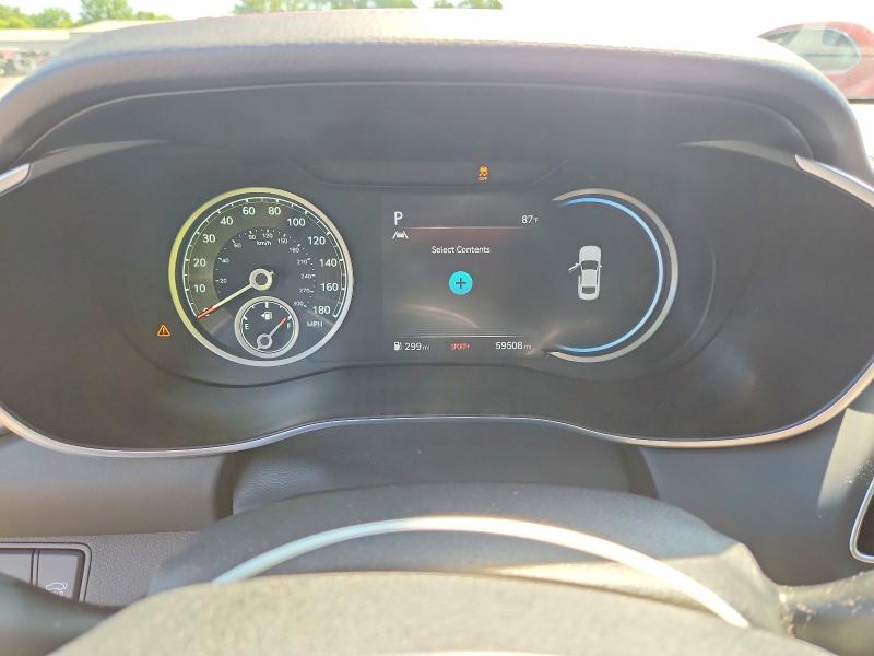 2023 Genesis G70 VIN KMTG54TE3PU130938 COPART salvage auction — REAR END, Salvage Title, sold $7,700 on 2026-07-28 (photo 9)
