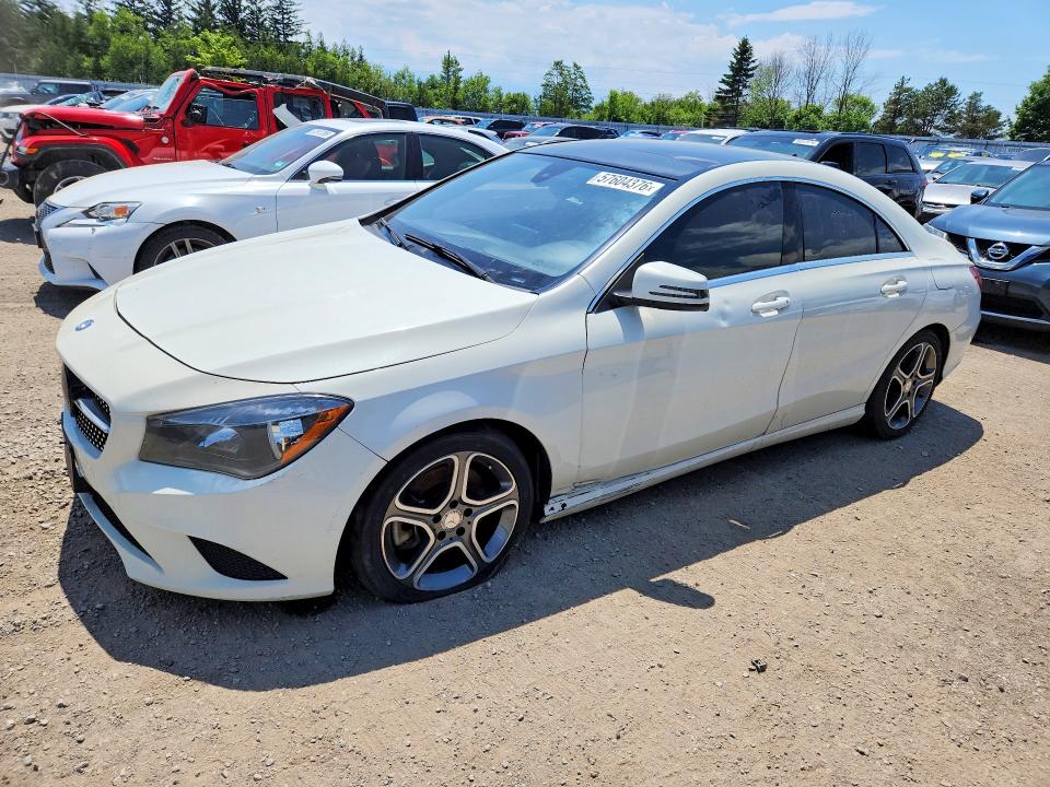 2016 Mercedes-benz Cla-class VIN WDDSJ4GB5GN333771 COPART salvage auction — SIDE, On - Permit No Brand - Fit (P), sold $3,000 on 2026-07-21 (photo 1)