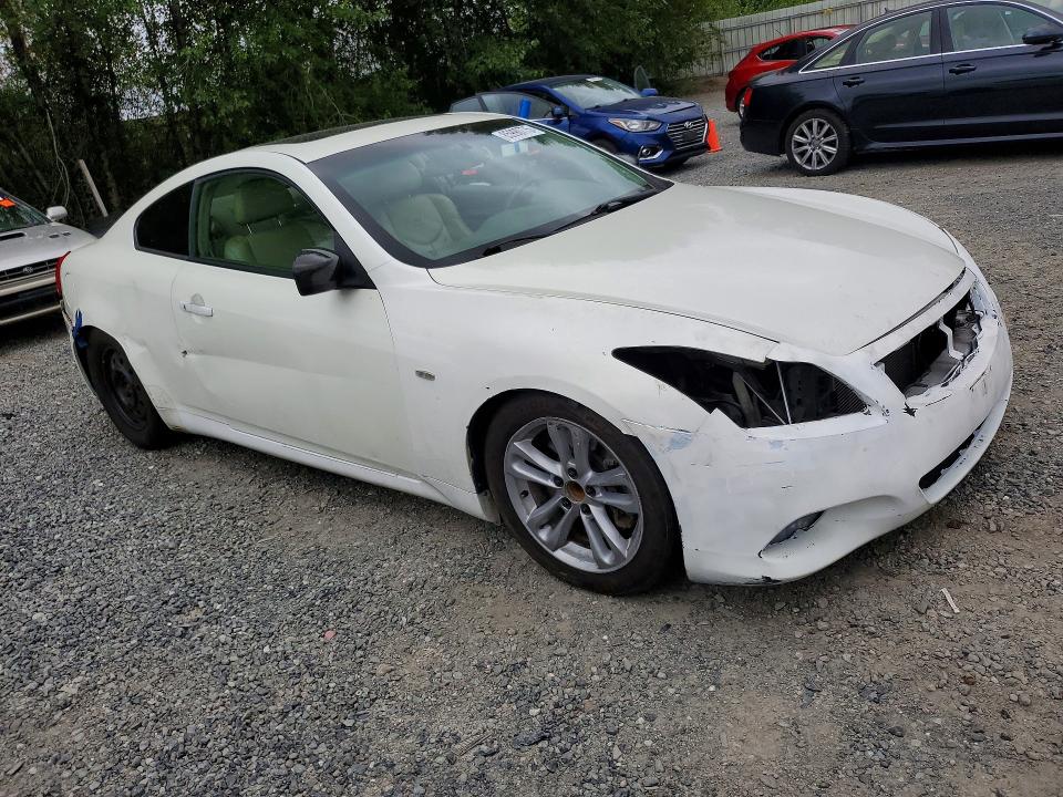 2008 Infiniti G37 VIN JNKCV64E48M102640 COPART salvage auction — FRONT END, Wa - Bill Of Sale, sold $250 on 2026-07-06 (photo 4)