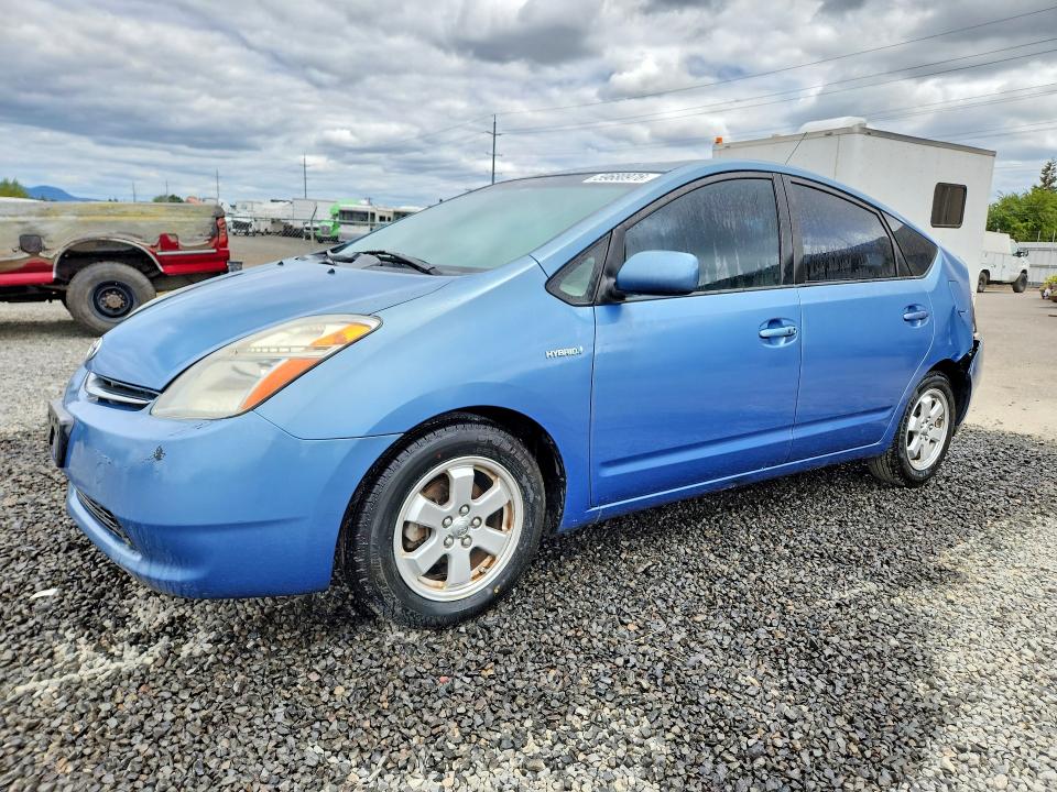2007 Toyota Prius VIN JTDKB20U677620001 COPART salvage auction — REAR END, Or - Salvage Title Certificate, sold $950 on 2026-07-07 (photo 1)