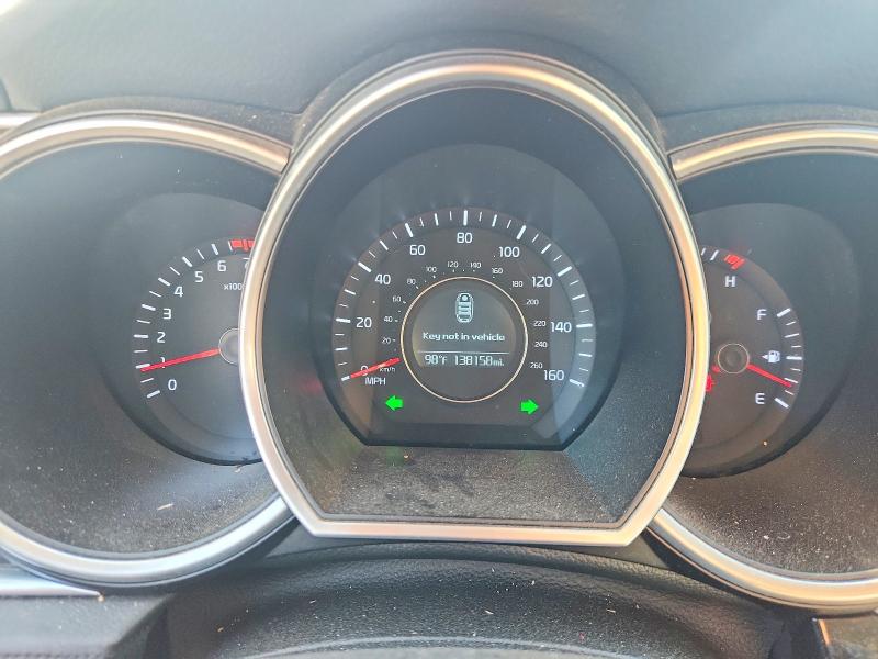 2014 Kia Optima VIN 5XXGN4A70EG322436 COPART salvage auction — FRONT END, Tx - Salvage Vehicle Title, sold $1,850 on 2026-07-31 (photo 9)